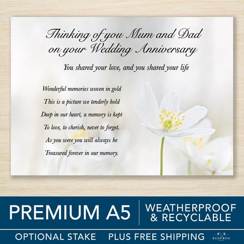 Wedding anniversary memorial - anniversary,