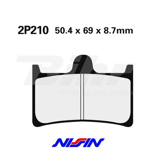 Nissin 2p210st front brake - 2p210st,
