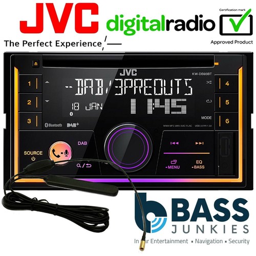 Jvc db95bt double din - kw-db95bt,