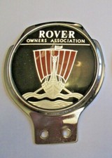 ROVER - Vintage Owners Association Renamel of London Vintage Grill Badge