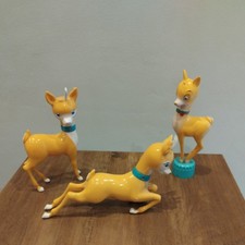Vintage Retro Babycham Deers