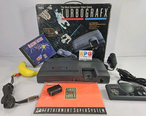 Nec turbografx console - turbografx, 16