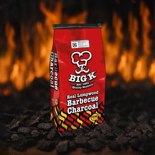 Big lumpwood charcoal 10kg - charcoal,