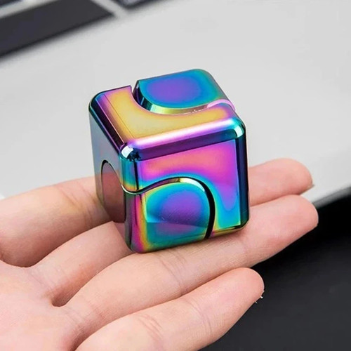 Fidget cube metal spinner - fidget,