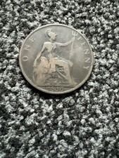 1899 Queen Victoria One Penny