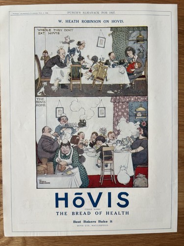 1920 heath robinson hovis - 1920's, w.