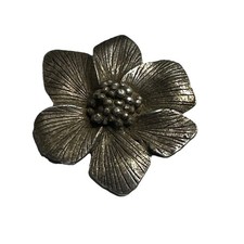 Vintage Pewter Miracle Flower