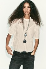 Zara ecru white rustic style