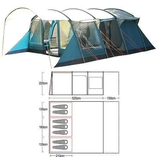 Vango vail 700 - vail, large
