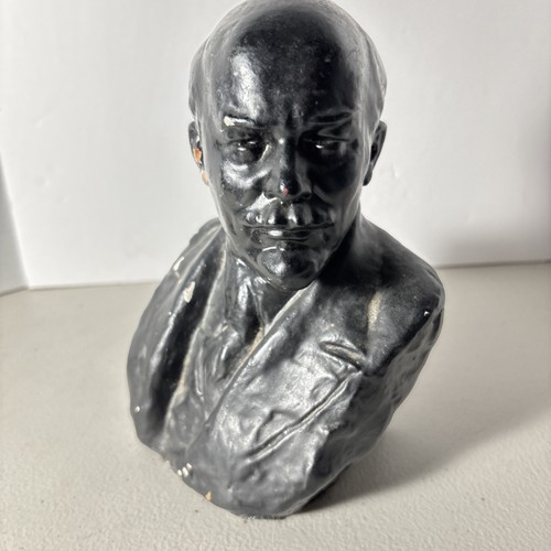 Lenin bust 1940 antique - lenin,