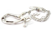 Kimblewick Slotted Jointed Bit