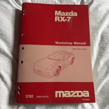 Mazda RX-7 Workshop Manual