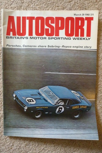 Autosport magazine march - magazine, 29