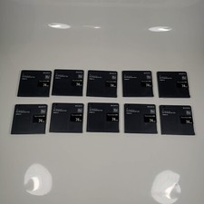 Used 10 x Sony PRMD-74 Minidisc Professional 74 MINS Recordable Audio Music MD
