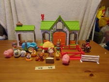 ELC HAPPYLAND GOOSEFEATHER FARM SET WITH ANIMALS & TRACTOR SOUNDS WORKING