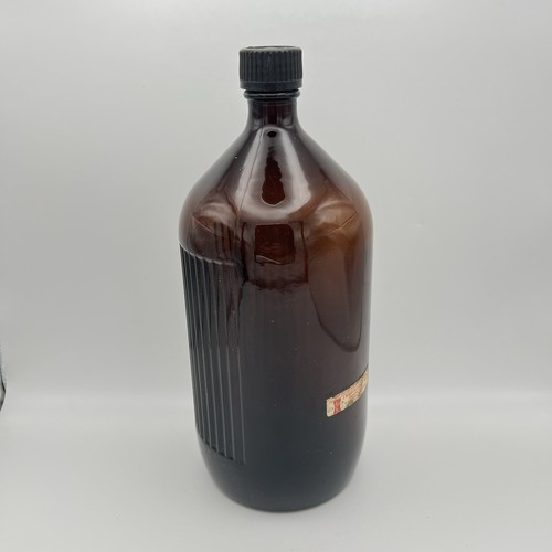Vintage brown glass - vintage, chemist