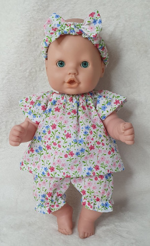 Dolls clothes floral - clothes,