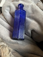Vintage Medicine Blue Bottle