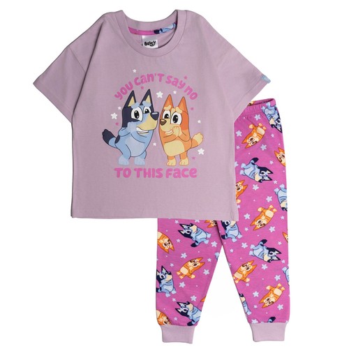 Girls bluey pyjamas pjs bingo - bluey,