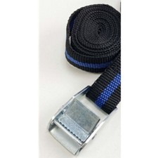 Cam Buckle Tie Down Straps Roof Rack Trailers light loads 2.5m x 25mm