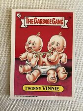 The Garbage Gang Card 12b Twinny Vinnie 1987 Topps Chewing Gum Inc UK