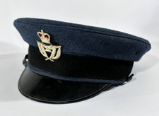 RAF Royal Air Force Officers Peaked Cap MOD WO’s British Military Hat Size 55