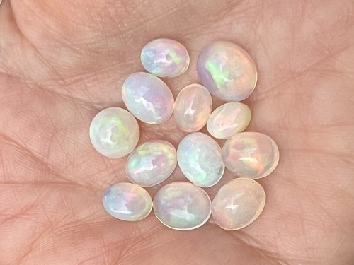 Opal precious white - white, ethiopian