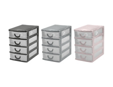 Mini Storage Drawers 4 Tier