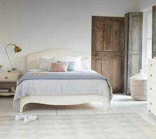 Loaf Superking Barnstorm High Headboard  Bed Frame In Off White /cream Rrp £1395