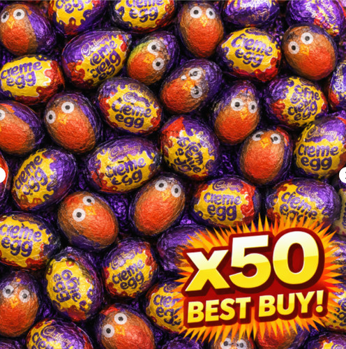 Cadbury chocolate eggs easter - cadbury,