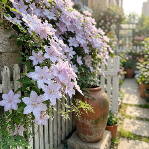 300pcs clematis flower - 300pcs,