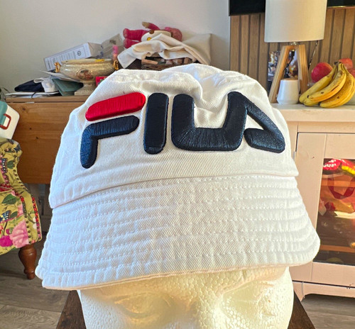 Fila white cotton - white, twill