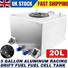 Aluminium Fuel Cell/tank For 20 Litres / 5 Gallons Polished