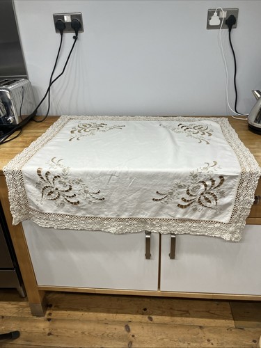 Vintage lace linen - vintage, lace/linen