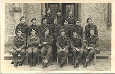 Photo Postcard, Tank Regiment, Staffordshire Regiment, Lippstadt Germany