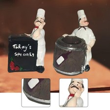 Chef Figurine Toothpick Holder
