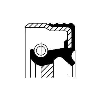 New shaft seal crankshaft - new, seal,