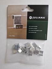 Halls Greenhouse Glass Glazing Clips Z - x 20. Original Juliana AGL. Free P&P