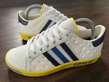 Adidas Forest Hills Originals Gym Running Trainers, White/Yellow - Size 4