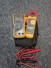 Fluke 114 Multimeter and 323 clampmeter