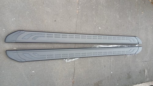 Aluminium vechical side steps - aluminium,