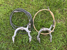 Vintage Raleigh Industries Chrome Brake Calipers & Cables