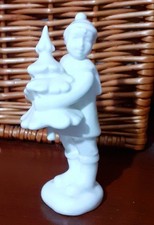 Royal Doulton Images Christmas Dreams Figurine Boy Holding Christmas Tree No Box