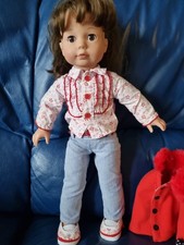 Gotz 18 Inch Doll. Brown Eyes
