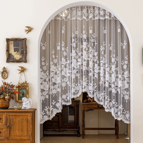Translucent french lace - translucent,