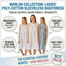 Marlon Nightdress Sleeveless