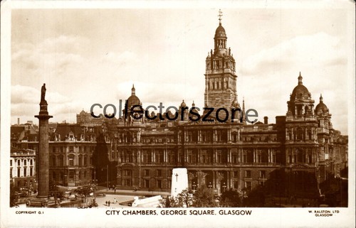 Glasgow george square - square, real