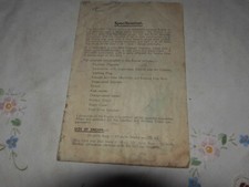 Villiers operating - villiers,