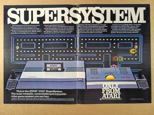 1983 atari 5200 video game - 1983,