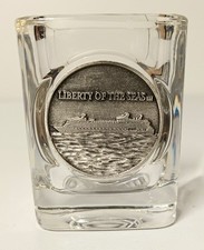 Liberty Of The Seas Shot Glass Royal Caribbean Cruise Ship